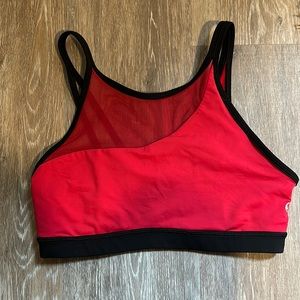 Red Lululemon Sports Bra